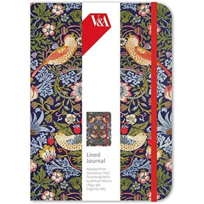 Adressebog Strawberry Thief 12,5 X 17,5 cm